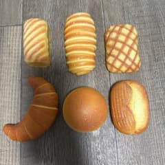 パンのスクイーズ 6点セットのサムネイル