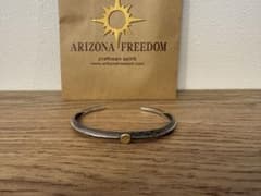 Arizona freedom k18 バングル ARIZONA FREEDOM ヴィンテージバングルk18 - メルカリ