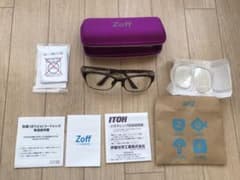 Zoff  度付き　花粉対策メガネのサムネイル