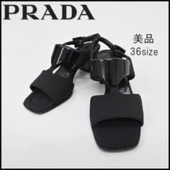 PRADA アーカイブ　ヒールサンダル ♦︎ □ a2524 PRADA【プラダ】 サンダル チャンキーヒール ミュール