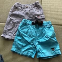 ダブルb ハーフパンツ 90 ２枚セットのサムネイル