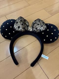 ディズニー カチューシャ ブラック ゴールドのサムネイル
