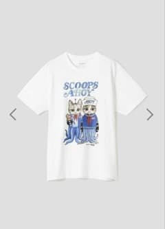 SCOOPS AHOY drawn by ヒグチユウコ　Tシャツ　グラニフ　L SCOOPS AHOY drawn by ヒグチユウコ Tシャツ グラニフ M - メルカリ