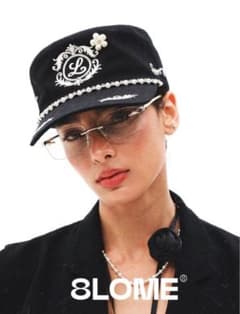 8LOME ピルボックス pillbox cap 黒 キャップ 新品未使用 8LOME ピルボックス pillbox cap 黒 キャップ 新品未使用 - メルカリ