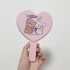 ♪  Mikko illustrations ミラー 手鏡 ピンク ♪のサムネイル