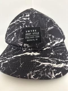 H&M キャップ 帽子 マーブル柄のサムネイル