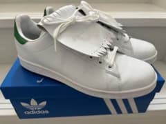 adidas Stan Smith golf ホワイト/グリーン　ゴルフシューズのサムネイル