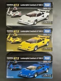 トミカプレミアム RS ランボルギーニ・カウンタックLP500S 3台セット トミカプレミアムRS】 ランボルギーニ カウンタック LP500S 3台セット