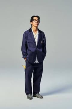 carhartt tripster セットアップ　ネイビー　M Carhartt WIP 野村訓市 tripster セットアップ ネイビー S - メルカリ