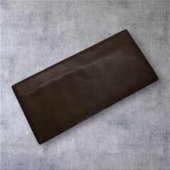 Excellent condition Givenchy men's long wallet, billfold, logo, leather, brown.