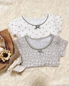 半袖シャツ 女の子 2枚セットのサムネイル