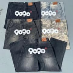 9090 デニム M ダークグレーのサムネイル