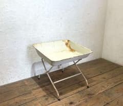 1824 折り畳み式　アイアンラック　陳列台　ケース　レトロ　工業系　ビンテージ 1824 折り畳み式 アイアンラック 陳列台 ケース レトロ 工業系
