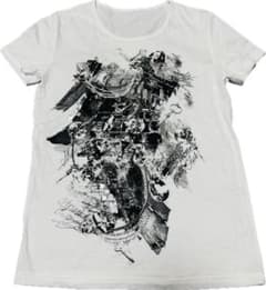 グラフィックプリント 半袖Tシャツ ホワイトのサムネイル