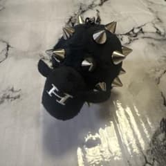 羊文学 ひつじちゃん スタッズ ぬいぐるみキーホルダーprickly BLACK