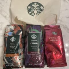 スタバ　コーヒー豆3点セット袋付きのサムネイル