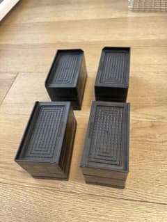 Umelee 継ぎ脚　イス家具高さ調整耐荷重1000kg 4個セットのサムネイル