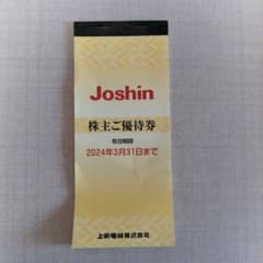 上新電機　株主優待券のサムネイル
