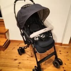 美品】コンビ ベビーカー メチャカルハンディ プリュイネイビー Combi