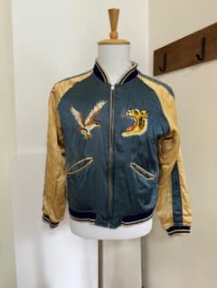 ヴィンテージ／スカジャン／L虎鷲鷹龍　JAPAN シルバーストーン　よしぶ様用 m58577415563_1.jpg?1730003783