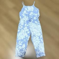 【babyGap ギャップ】オールインワン　オーバーオール 95cm 3y 花柄のサムネイル