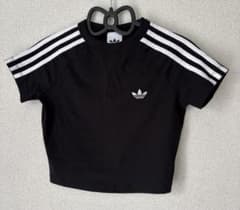adidas トレフォイル 半袖Tシャツ ブラック XSのサムネイル