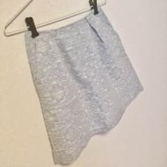 N. Natural Beauty Basic* 水色 ジャガード台形スカートのサムネイル