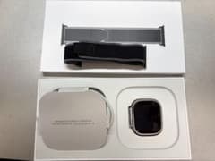 Apple Watch ultra 1世代 49m箱 純正ベルト 付き 92% - メルカリ