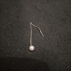 VENdOMEAOYAMA クリスティーヌ　プラチナ　ダイヤピアス　※片耳　美品 APVA2459__DI ダイヤモンド クリスティーヌ ピアス｜ピアス