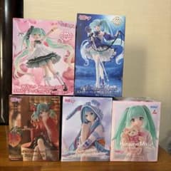 初音ミク ぬーどるストッパー ・AMP＋フィギュア・ルミナスタ5体セット