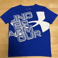 UNDER ARMOUR アンダーアーマー キッズ 半袖Tシャツ 150cm 青のサムネイル