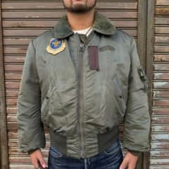 50s アメリカ軍 実物 B15D モデファイド フライトジャケット 50s アメリカ軍 実物 B15D モデファイド フライトジャケット 50s 米軍