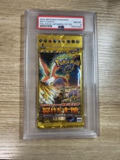 PSA8】ポケモンカードe 拡張パック 第4弾 裂けた大地 1ED パック
