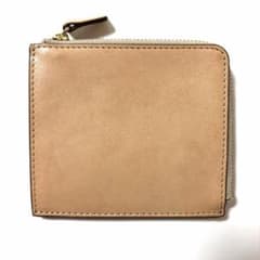 無印良品 イタリア産ヌメ革 L字財布 生成のサムネイル