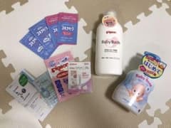 ピジョン ベビー沐浴料、キューピー ベビーソープのサムネイル