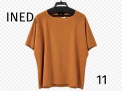 【新品未使用】INED 半袖ニット 11号 春 夏 秋のサムネイル