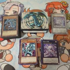 遊戯王 ブルーアイズデッキ スリーブ ケース パーツ付き - メルカリ