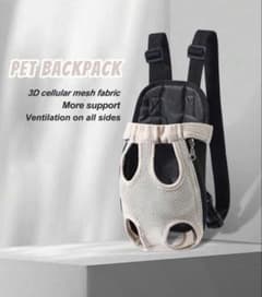 ペット用 キャリーバッグ リュック メッシュ 犬 猫のサムネイル