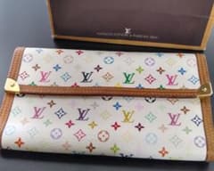 ブチコ様専用　ルイ　ヴィトン　長財布　マルチカラーのサムネイル