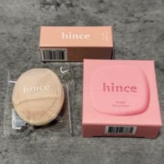 hince アイシャドウベース ＆ ミニパフ ＆ リップティント 3点セットのサムネイル