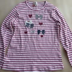 kumikyoku 長袖ボーダーTシャツのサムネイル
