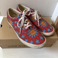 bucketfeet 星柄スニーカー 赤/青/オレンジのサムネイル