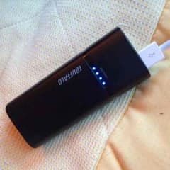 バッファローの携帯式充電器のサムネイル