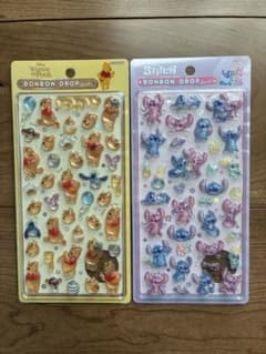 【正規品】ボンボンドロップシール プーさん スティッチ ディズニーのサムネイル
