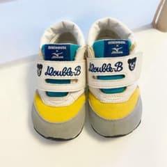 ミキハウス　ダブルビー　ミズノコラボシューズ　記名なしのサムネイル