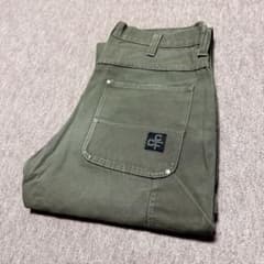 FILSON ロガーパンツ ダック ダブルニー モスグリーン カナダ製 W32