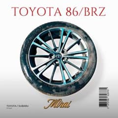 TOYOTA 86 純正 17インチ アルミホイール ＋ タイヤ 4本セット - メルカリ