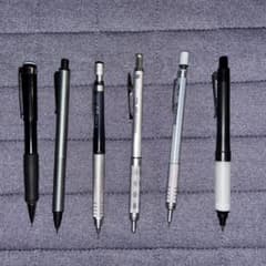 シャープペンシル 6本セット まとめ売りのサムネイル