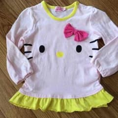 ベビードール キティちゃんロンT／90のサムネイル