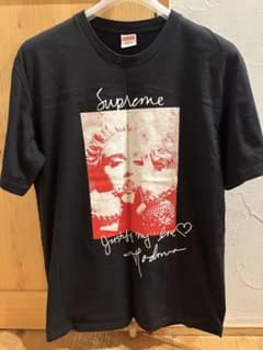 木村拓哉着用！Supreme Madonna Tシャツ Mサイズ 黒のサムネイル